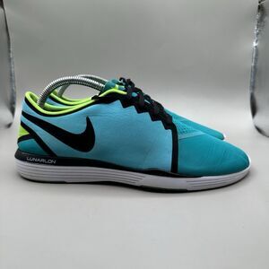 Nike Lunar Sculpt Training Gym Shoes 818062-403 Women’s Size 10 Teal Green Volt
